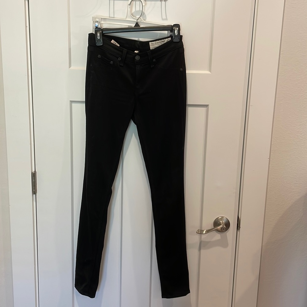 Rag and bone black legging jeans